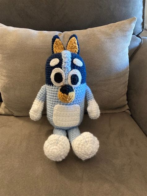 crochet bluey characters